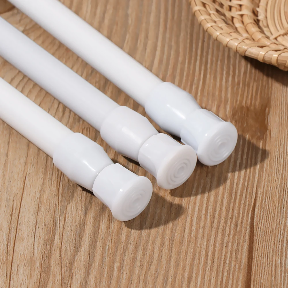 Multi Purpose Spring Loaded Extendable Sticks Telescopic Net Voile Tension Curtain Rail Pole Rods | Дом и сад