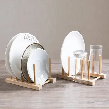 

OTHERHOUSE Dish Rack Drainer Kitchen Organizer Shelf Dish Drying Rack Cup Holder Display Books Storage Rack Kitchen Accessories
