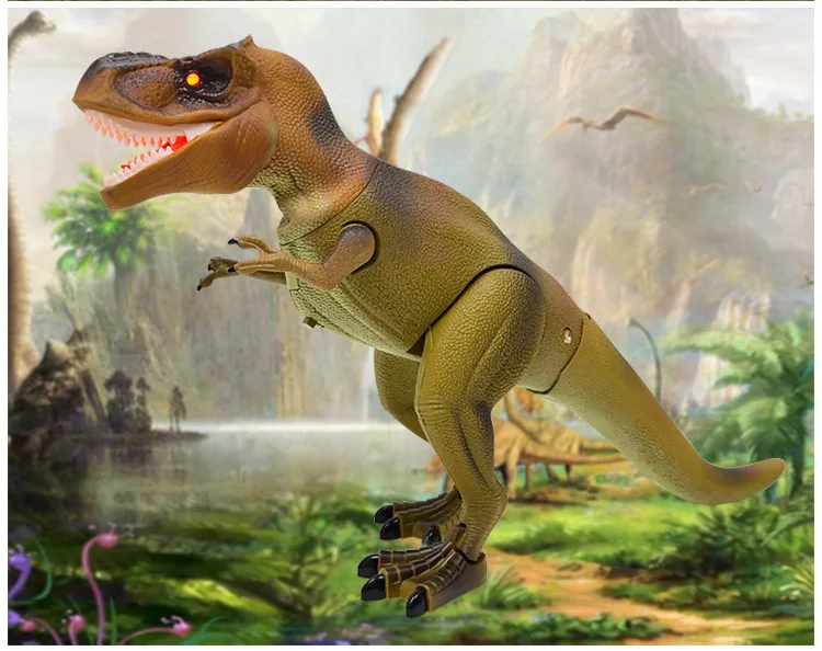 Инфракрасный лазерный датчик T-Rex пульт дистанционного управления Динозавр Большой размер Электрический динозавр животное