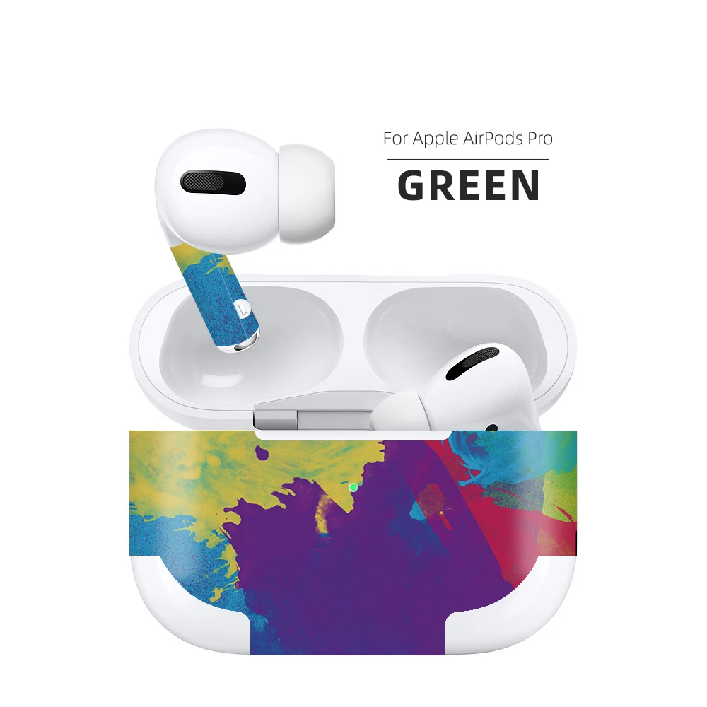 Милая наклейка для Airpods pro аксессуары крышка наклейка для airpods 2 3 защитный чехол Защита от пыли для AirPods Pro 3 Чехол Кожа