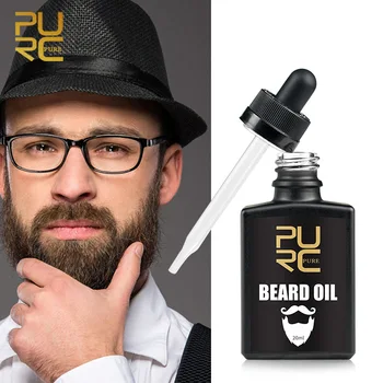 

Men Natural Organic Beard Essential Oil Beard Moustache Growth Hair Growth Nourishing Anti Beard-duff Oil TSLM2