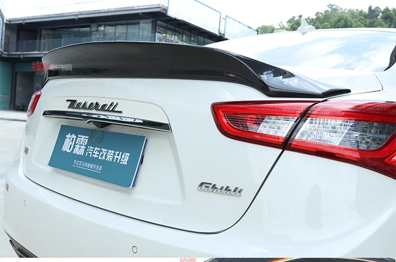Ghibli спойлер крыло автомобиля задний тюнинг, Гонки Bootlid для Maserati Ghibli 3,0 T S Q4