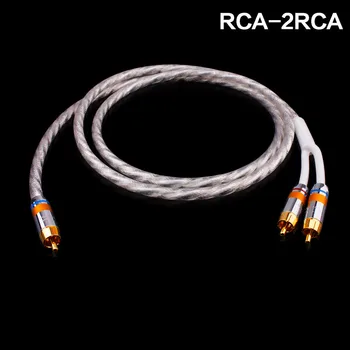 

HIFI RCA 1 to 2RCA audio cable coaxial to double RCA 1 to 2 RCA to 2RCA male and female signal cable