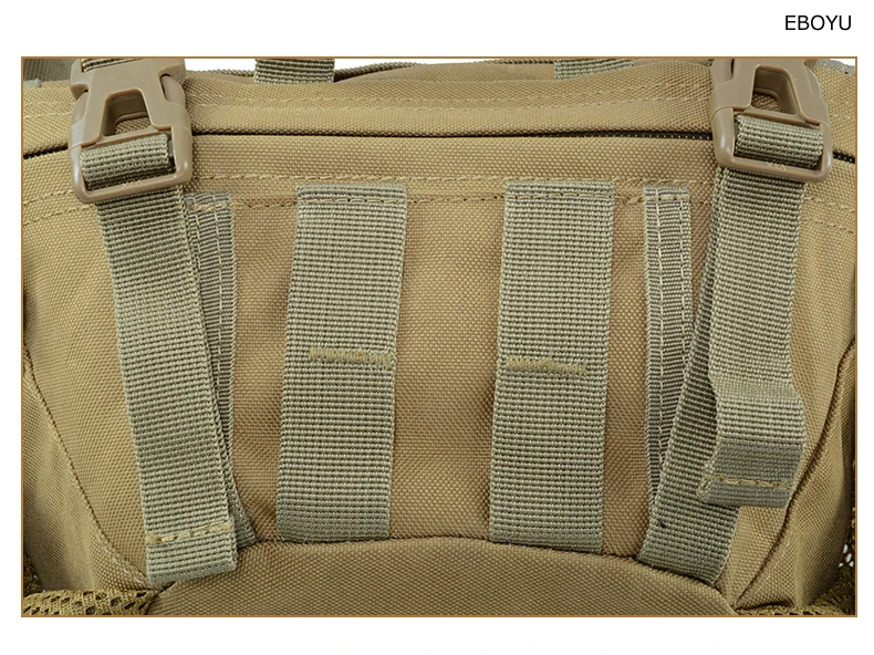 EBOYU 900D Outdoor Waterproof Multifunctional Tactical Waist Bag Multifunction Pockets Small EDC Camping Hiking Trekking
