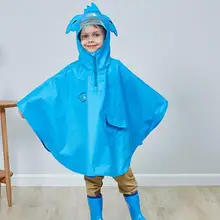 Милый водонепроницаемый плащ-дождевик для детей; плащ-дождевик в стиле животных
