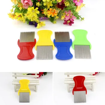 

Steel Tooth Portable Hair Lice Dirt Dust Remover Comb Health Brush Pet Flea Egg Pet Supplies