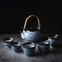 Antowall bule de chá doméstico em estilo japonês, de cerâmica, copo de água para chá de restaurante