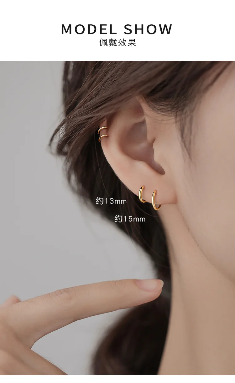 Boucle D Oreille Etoile De Mer Lot 2 Paires Boucles D'Oreilles Gothique Tête De Mort Argenté - Homme Et Femme Boucles D'oreilles Tête De Mort