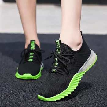 

Tenis Feminino 2019 Breathable Women Tennis Shoes Soft Comfort Sneakers Stable Non-slip Gym Fitness Ladies Jogging Flat Shoes 1