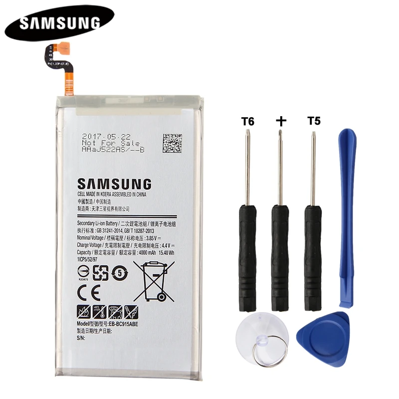 

Samsung Original Phone Battery EB-BC915ABE For Samsung Galaxy C10 C9150 4000mAh Replacement Battery