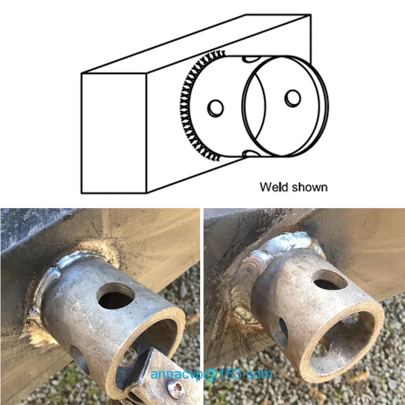 2000Lbs Trailer tongue Swivel Jack Top Wind Pipe Mount 10 Lift  camper caravana jockey wheel (6)