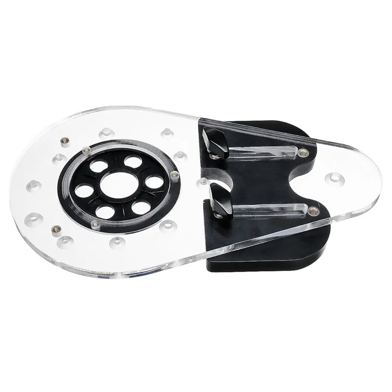 Universal Router Base Power Router Accessories Woodworking Drill Punch Locator Wood Slot Locator