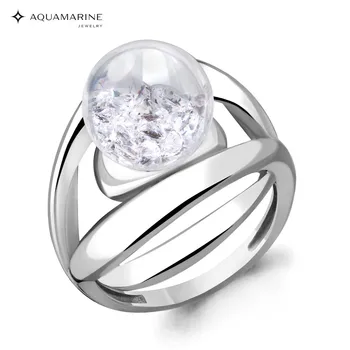 

AQUAMARINE ring without inserts Silver 925
