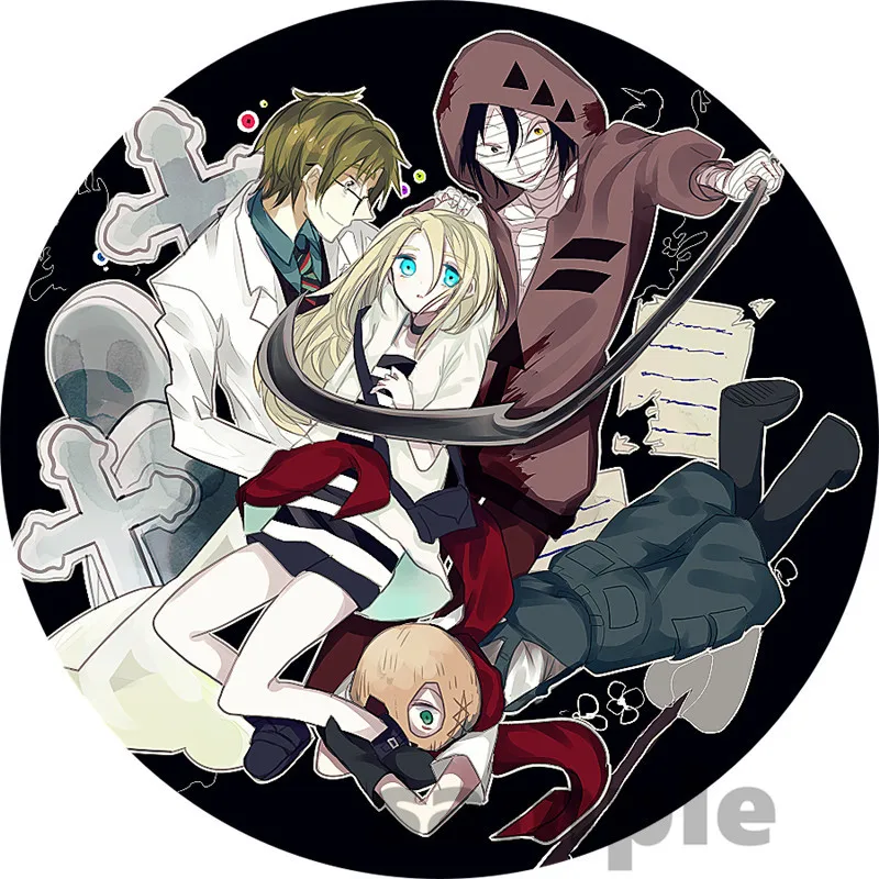 sexy anime cosplay Free Shipping Anime Angels of Death Enamel Pin Figure Cosplay Badge Backpack Icon Button Cartoon Brooch Accessories Gifts anime halloween costumes Cosplay Costumes