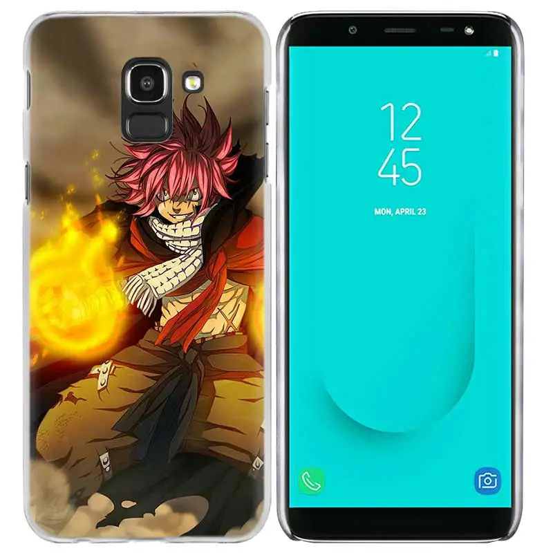 Аниме Манга сказка логотип Чехол для samsung Galaxy A50 A80 A70 A60 A40 A30 A20 A20e A10 A9 A7 A6 Note 8, 9, 10, плюс 5G