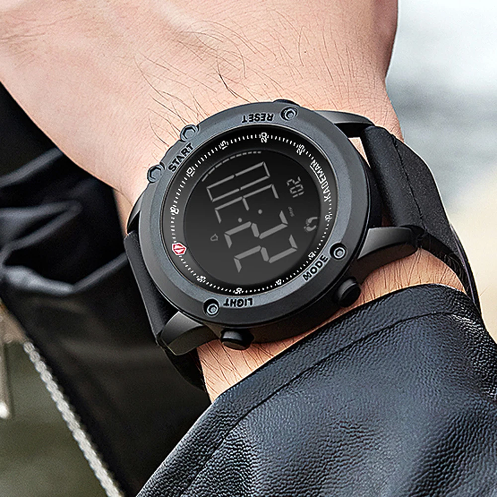 KADEMAN Men Sports Watches Luxury Brand Fashion Military Digital Waterproof Watch LED Electronic Clock relogio masculino | Наручные часы