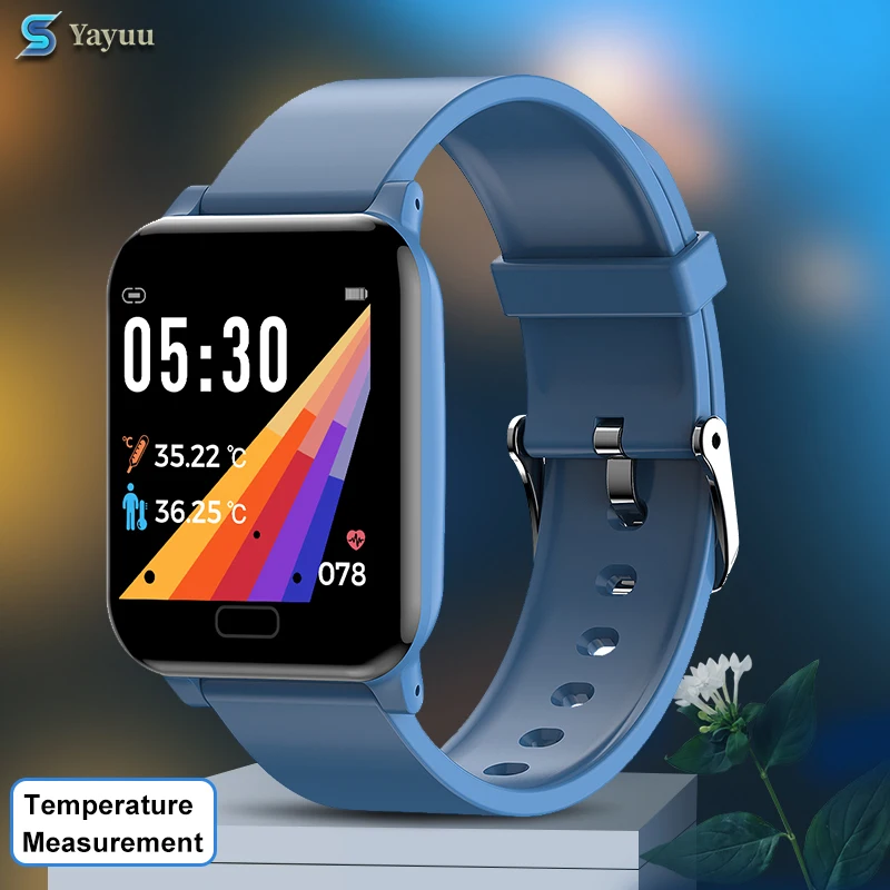 Us 37 46 Yayuu L8 Smart Watch Body Temperature Measurement Heart Rate Fitness Tracker Bluetooth Watch For Xiaomi Android Ios Phone Watch Smart