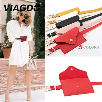 

Waist Pack Belt Bag Accessories Pouch Lightweight Beauty Coin Purse Leather Small Shopping Women Outdoor Female Phone
