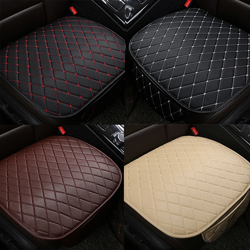 Чехол для подушки сиденья из искусственной кожи для Volkswagen VW Passat B6 B5 B7 B8 Golf 4 5 7 6 Polo Opel Astra J H Insignia Corsa