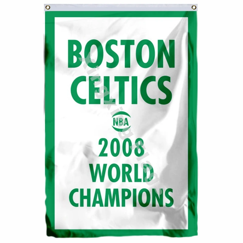Boston Celtics Национальный флаг 3ft X 5ft полиэстер Boston Celtics баннер Летающий Размер № 4 90X150 см пользовательский флаг - Цвет: H2008