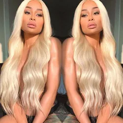 613 Blonde Bodi Wave Lace Front Wig  210 Density Honey Blonde Lace Front Wig Human Hair Wigs For Women PrePlucked