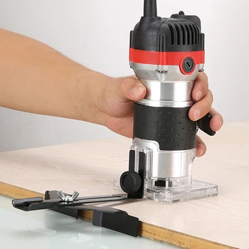 

110V/220V Electric Trimmer 1280W 35000Rpm Wood Laminate Palm Router Electric Hand Trimmer Edge Joiners Woodworking Tool