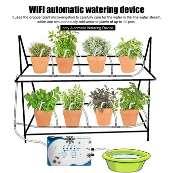 

Automatic Watering Device Wifi Control Intelligent Irrigation Indoor Automatic Watering Device Cooling ABS