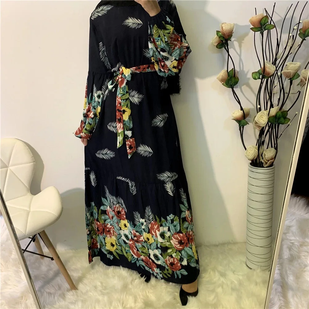 Eid Vtido Musulmán árabe Para Mujer, Traje Largo De Malla Con