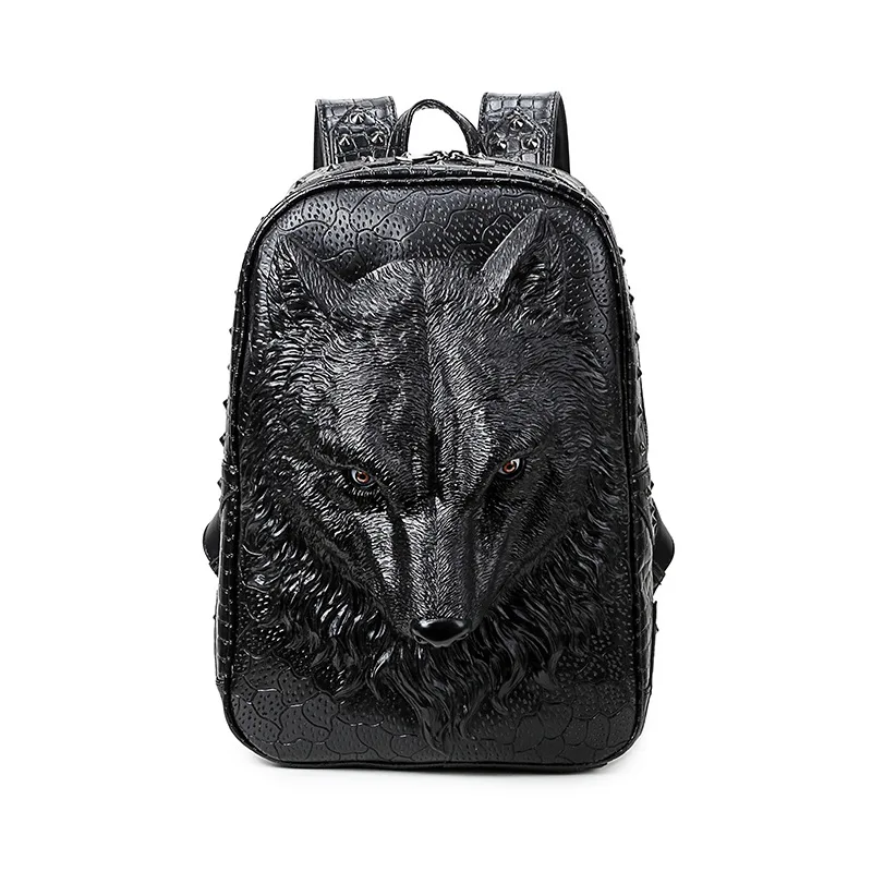 

PU Backpack Men's Outdoor Smart Backpack Creative Trend WOMEN'S Bag Computer Bag