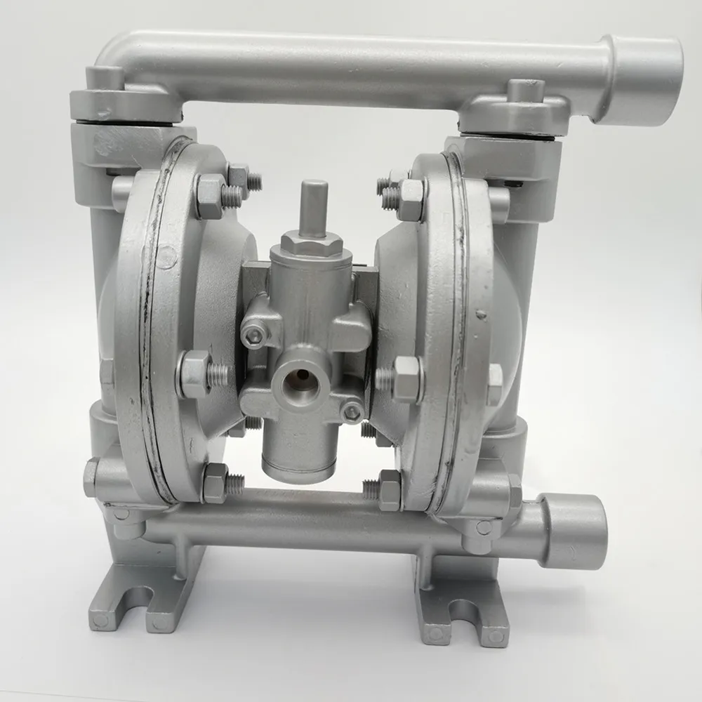 Chemical Pump Air Operated Double Diaphragm Pumps 1/2&lsquo;&rsquo; 19L/min Pneumatic Aluminum Alloy Liquid Fuel Pump Water Treatment