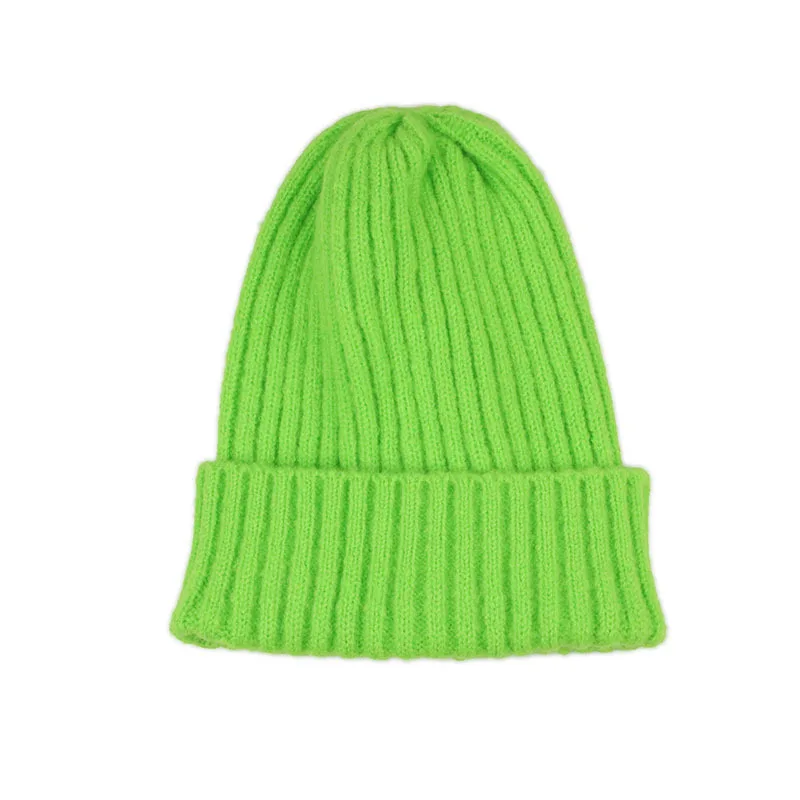 Женская Шапка-бини, Простая цветная шапочка, повседневная, Gorro, универсальный вязаный свитер, шапка, зимние шапки для мужчин, теплые шапки для взрослых