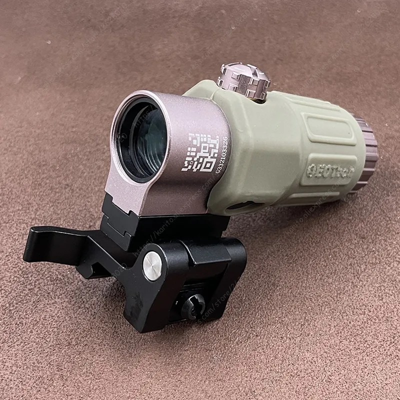 Для 1x Red Dot Sight 3x лупа прицел с Picatinny риал боковой флип QD Крепление база G33 | Спорт и