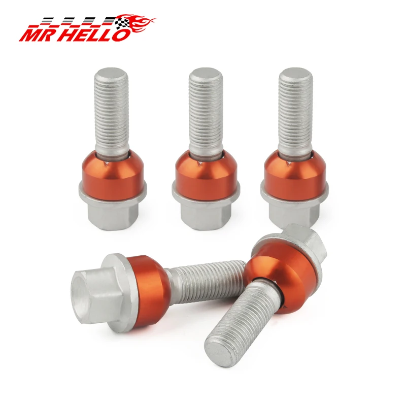 Auto M14 * 1.5 Pneumatico Ruota Vite Bulloni Per Audi Q7 Volkswagen Fortouareg Porsche Cayenne Di Ricambio