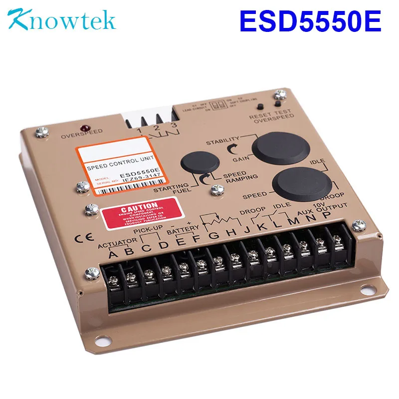 

ESD5550E Engine Speed Control Governor Unit Controller Replace for Diesel Generator Alternator Genset