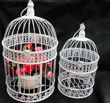 

iron bird cage iron bird cage Wedding decor flower cage decor Props bird cage Hanging flower frame bird cage decor bird cage