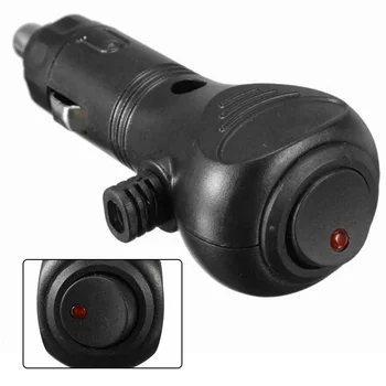 

Parts Car Cigarette Plug Auto 1pc Black Accessory Replacement PP Lighter
