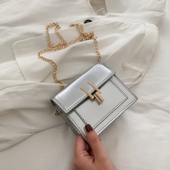 

Fashion mini coin purse 2020 new summer popular chain lock female bag women's shoulder diagonal bag casual ladies bag