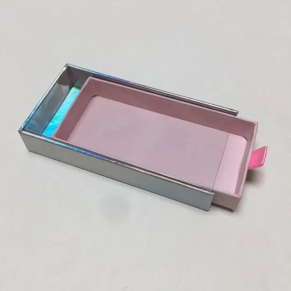 

Wholesale Mink Lashes False Eyelash Packaging Logo Printed Custom Package Box Empty Mink Eyelash Lashbox