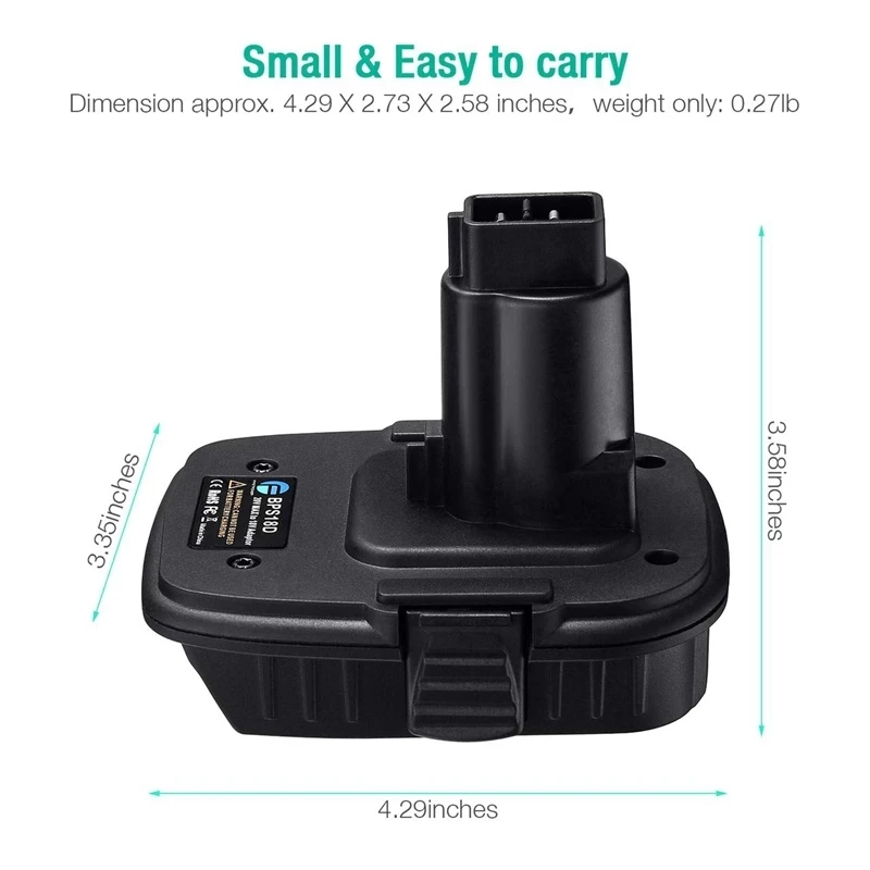 bps18d Battery Adapter for Black&Decker for PORTER CABLE 18V 20V