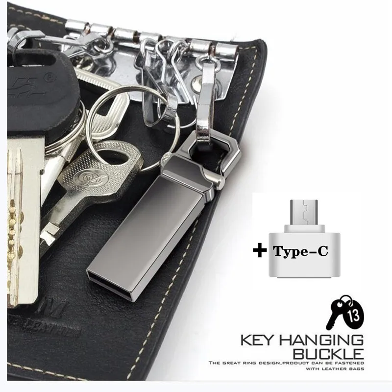

Pen Drive Type-C 2.0 Metal Waterproof Pendrive 4GB 8GB 16GB Usb Flash Drive 32GB 64GB Usb Stick Commercial LOGO