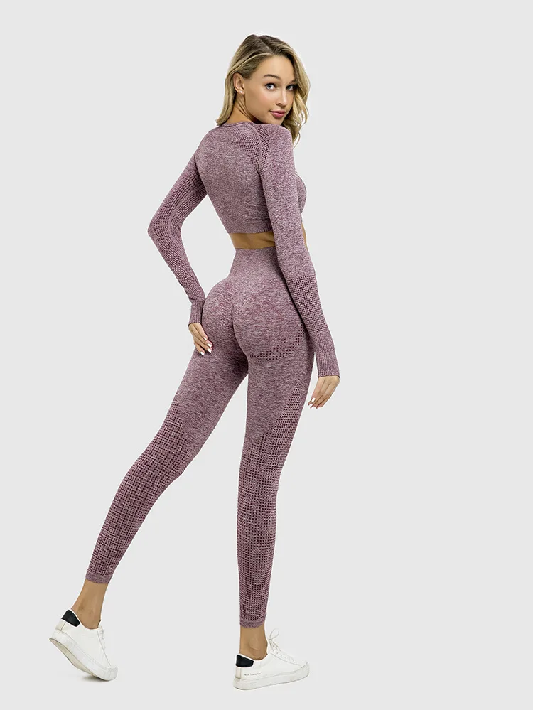 Sports Suits For Women Sportwear Workout Clothes Outfit Woman Suit For Fitness Gym Sport Set Women's Vital Seamless Tracksuit