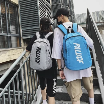 

COOL Backpack Fashion Brand Street Korean Sport Travel Backpack Fashion Trend Large Capacity Student Schoolbag Laptop Bag