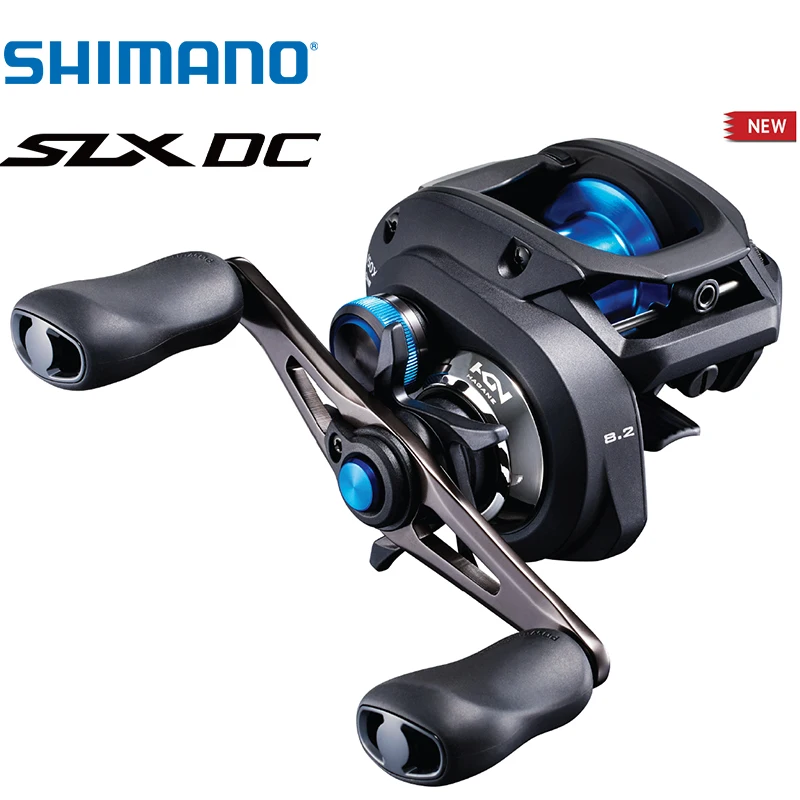 Shimano Slx DC 150 150HG 151 151HG 151XG 151XG Низкопрофильная катушка Передаточное отношение DC тормоз 4+ 1BB катушка для заброса соленой воды