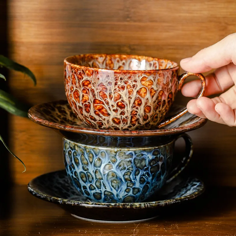 

Coffee Cup Ceramic Tea Mug Espresso Cups Saucer Tea Cup Set Porcelain Expresso Cups And Mugs Drinkware Coffe Mug