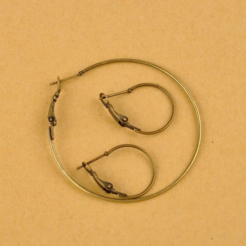 Рисунок 3 - Проволочные серьги-кольца для изготовления украшений