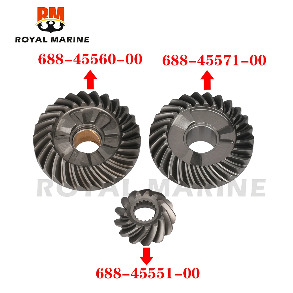 Gear Kit 688-45571 688-45560 688-45551 For Yamaha 75HP 85HP 90HP 2 stroke Outboard Motor