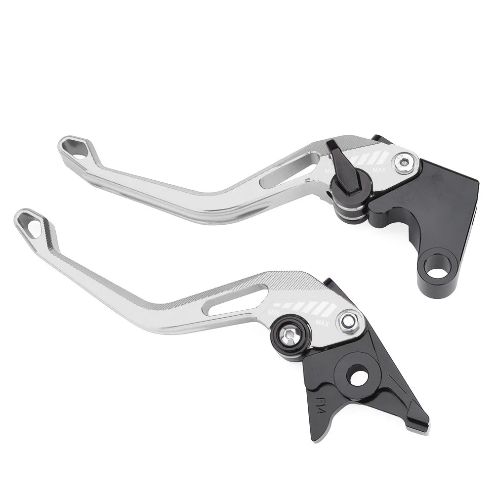 CNC 5D тормозной рычаг сцепления для Suzuki GSX-R GSXR 600 750 1000 GSR GSX-S GSXS SV TL1000S Vstrom DL650 GSR600 SV650 GSXR600 GSXR750 - Цвет: Серебристый