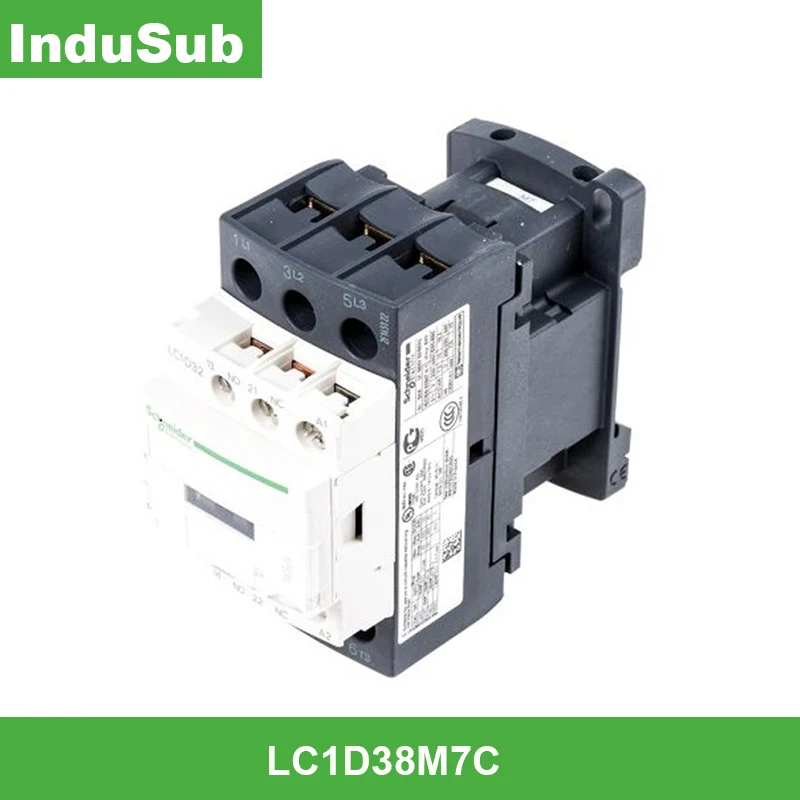 

LC1D38M7C Original TeSys D Contactor for Motor Control Resistive Load 3P( 3 NO)