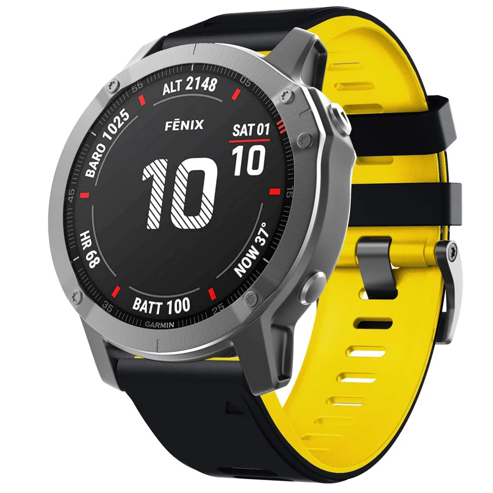 Garmin Fenix 6X 6Pro 5 5X Plus 3HR Ʈ ġ ո   ο 26 22MM Ǹ   Easyfit ð  Ʈ