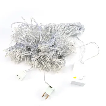 

High Brightness 300 LEDs Lights LED String Curtain Light Flashing Lane Christmas Decoration Home Garden Festival Lights